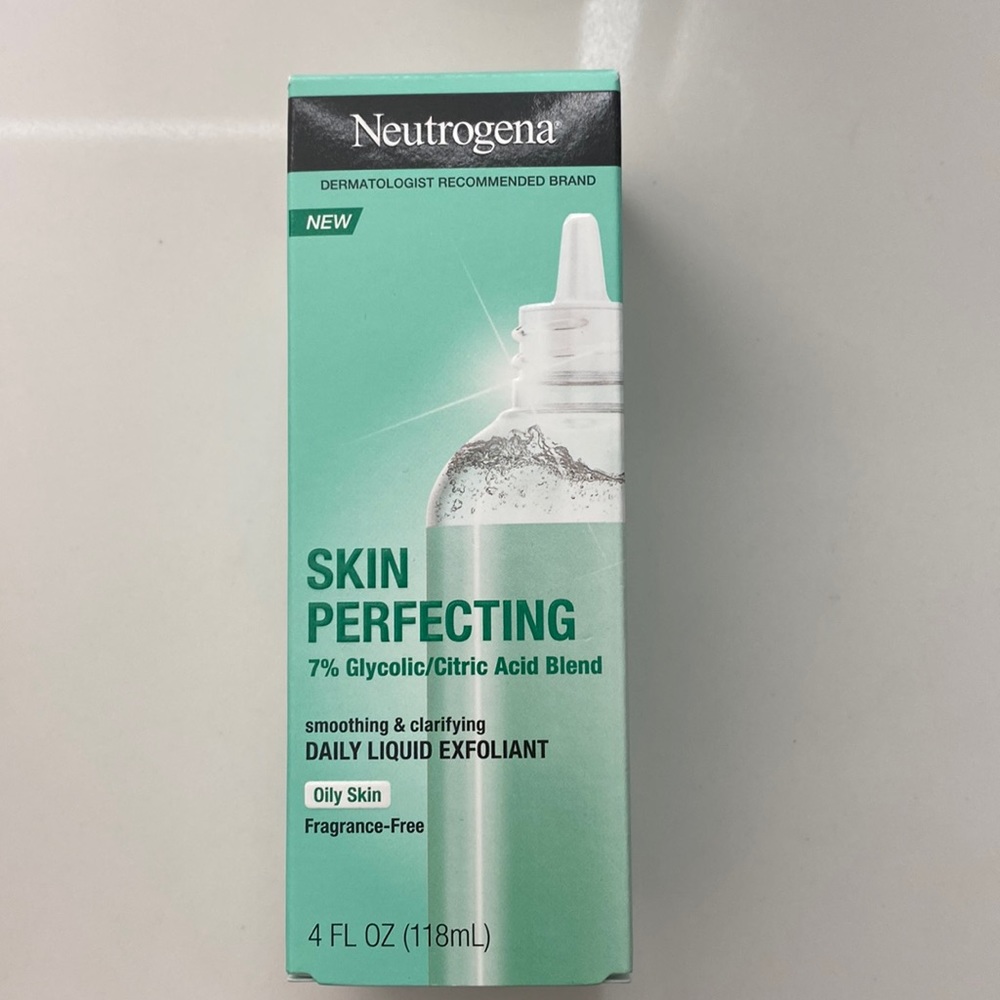 Neutrogena Skin Perfecting Oily Skin Liquid Facial Exfoliant, 4 fl. oz